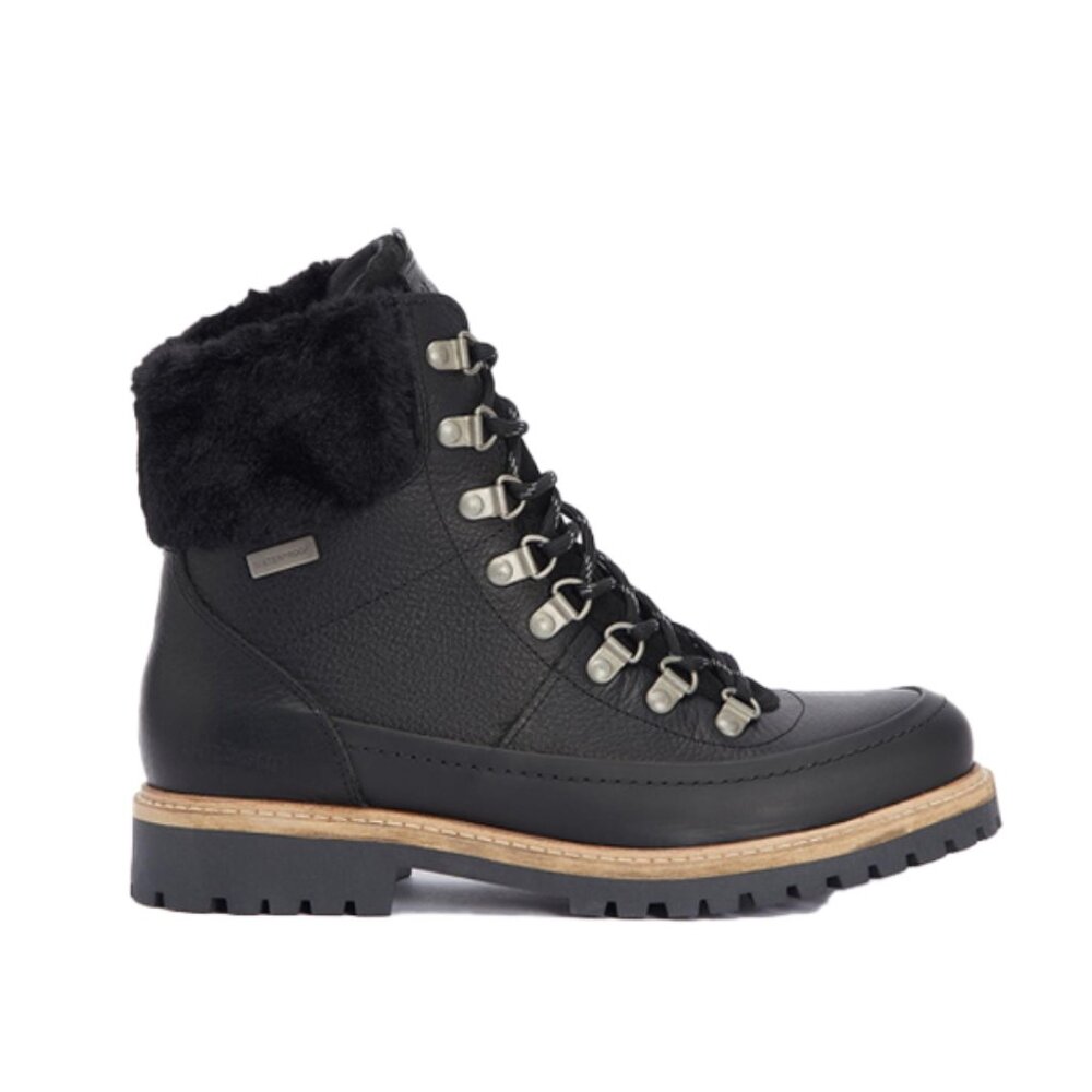 Barbour Waterproof Designer Walking Boots in Black